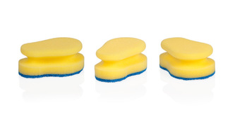 TESCOMA Kuchyňské houbičky CLEAN KIT, 3 ks, na jemné povrchy