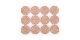 TESCOMA Samolepicí podložky pod nábytek PRESTO pr. 25 mm, 24 ks