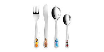 TESCOMA Dětský příbor BAMBINI, veselá zvířátka 4 ks