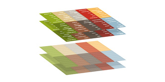 TESCOMA Samolepicí štítky 4FOOD, 4 archy - CZ