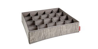 TESCOMA Organizér na ponožky a spodní prádlo FANCY HOME 40 x 35 x 10 cm, cappuccino