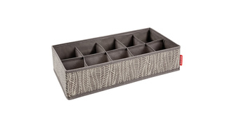 TESCOMA Organizér na ponožky a spodní prádlo FANCY HOME 40 x 18 x 10 cm, cappuccino