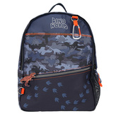 Batůžek Dino World, Modro-šedý | 0411861_A 12 x 28 x 36 cm