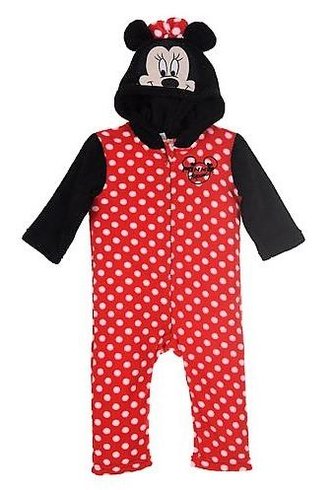 FLÍSOVÝ OVERAL MINNIE baby - velikost 6 m.