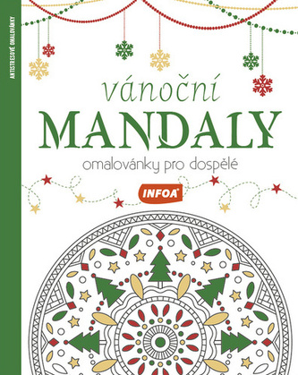 Vánoční mandaly - Omalovánky pro dospělé