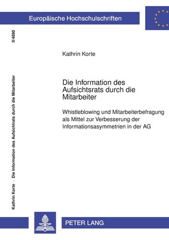 Die Information des Aufsichtsrats durch die Mitarbeiter