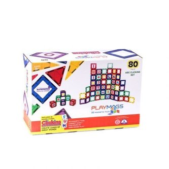 Magnetická stavebnice sada 80 KS PLAYMAGS PML170