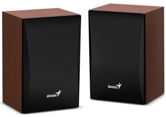 GENIUS reproduktory SP-HF380BT/ 2.0/ Bluetooth/ 3W/ dřevěné/ barva dřevo