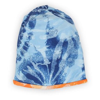 Kojenecká čepička Nicol Tomi modrá - velikost 68/74