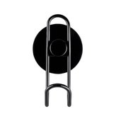 Háček samolepící 5x4,5x9 cm černý