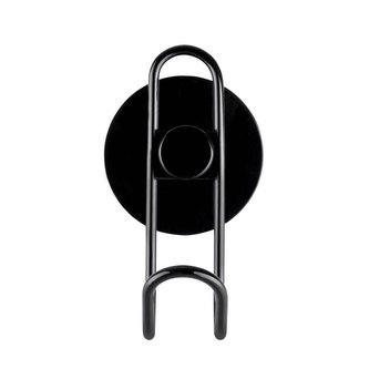 Háček samolepící 5x4,5x9 cm černý