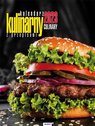 Kalendarz 2023 Ścienny Kulinarny AVANTI