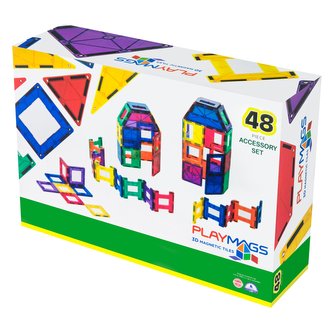 Magnetická stavebnice sada 48 KS PLAYMAGS PLM161