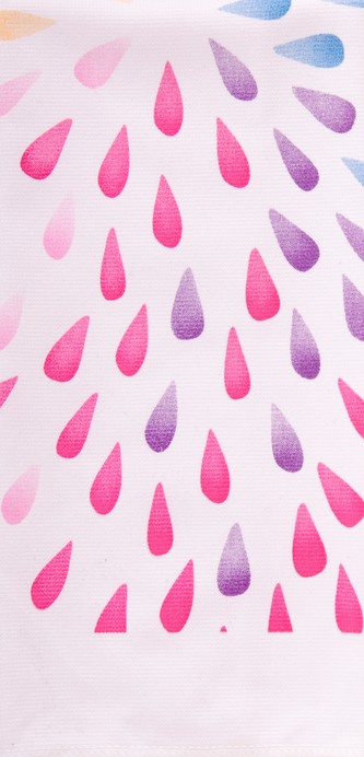 Utěrka JOYFUL barevná/bílá mikrovlákno 38x63 cm, Essex