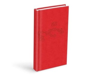 Diář 2023 D802 PU Red