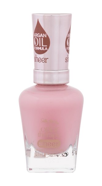 Sally Hansen Color Therapy Lak na nehty 14,7 ml 537 Tulle Much Sheer pro ženy