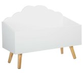 DŘEVĚNÁ SKŘÍŇKA NA HRAČKY ATMOSFÉRA