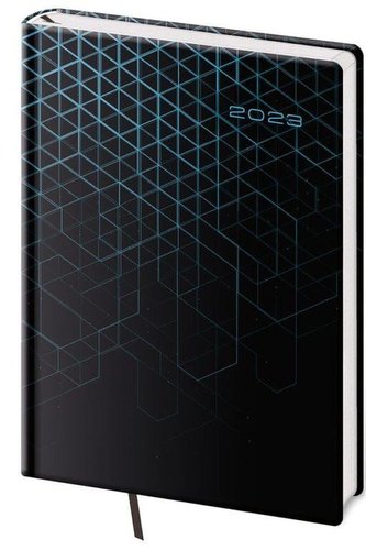 Diář 2023 týdenní A5 Vario - Blue design