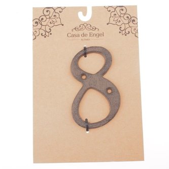 Litinové číslo "8", 10/100