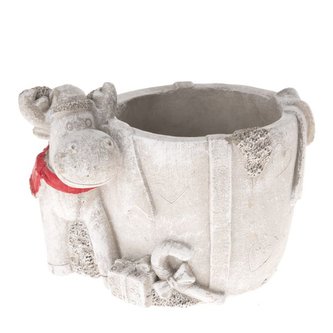 Betonový obal na květináč se sobíkem, 0/12