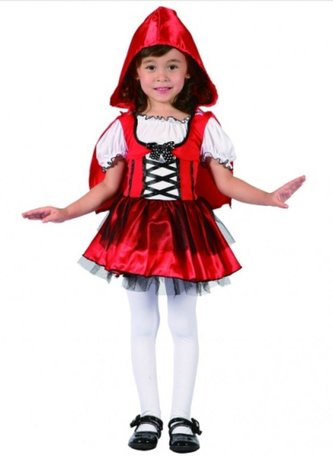 Strój Czerwonego Kapturka rozm.92/104cm