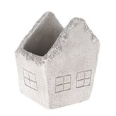 Betonový obal na květináč - domek, 24