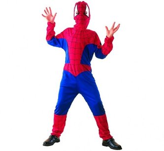 Dětský kostým - Spider hero - 8 až 10 let - Vel. 130 - 140 cm