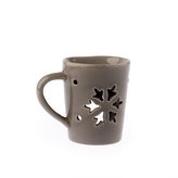 Keramická aromalampa s vločkou, 6/36