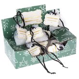 Vonný sáček z organzy - vánoční bobule - sada 12ks, 1/48