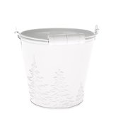 Kovový obal na květináč, 0/120