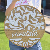 Vnoučata - strom se srdíčky 5-6 ks