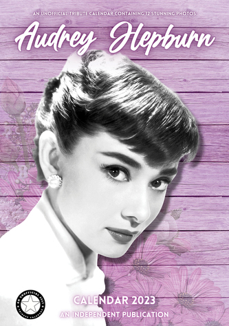 Kalendář 2023: Audrey Hepburn (A3 29,7 x 42 cm)
