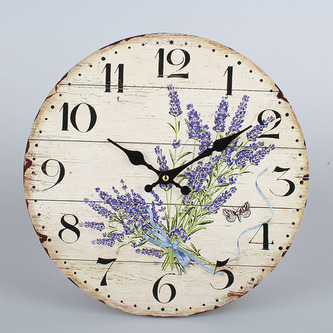Dřevěné nástěnné hodiny, 0/12