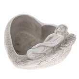 Betonový obal na květináč - srdce, 0/8