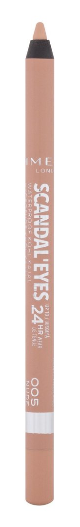 Rimmel London Scandal Eyes Tužka na oči Kajal 1,3 g 005 Nude 24HR pro ženy