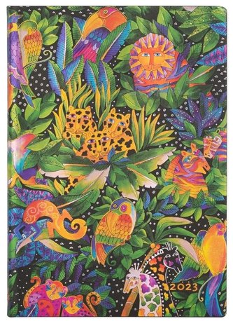 Kalendarz książkowy midi 2023 Jungle Song Kalendarz książkowy midi 2023 Jungle Song