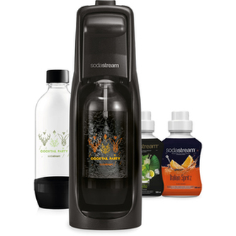 Výrobník sody SODASTREAM Jet Black Cocktail Pack