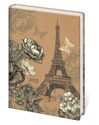 Diář 2023 B6 LYRA denní Paris