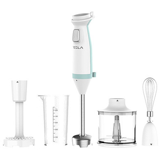 Mixér Tesla, HB510BWS, tyčový, nádoba 550 ml, variabilní nastavení rychlosti, 600 W