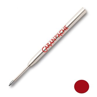 Náplň pro kuličkové pero 849 "Goliath", červená F, CARAN D'ACHE 8420.070