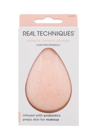 Real Techniques Miracle Cleanse Sponge Čisticí kartáček Purify + Exfoliate 1 ks pro ženy