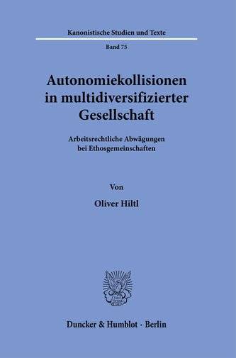 Autonomiekollisionen in multidiversifizierter Gesellschaft.