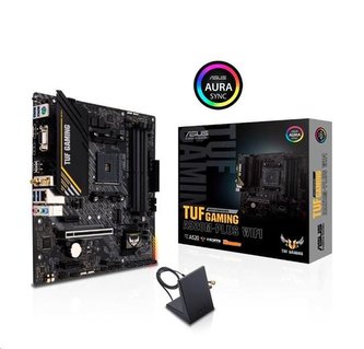 Základní deska Asus Sc AM4 TUF GAMING A520M-PLUS WIFI, AMD A520, 4xDDR4, 1xDP, 1xHDMI, VGA, WI-FI, mATX