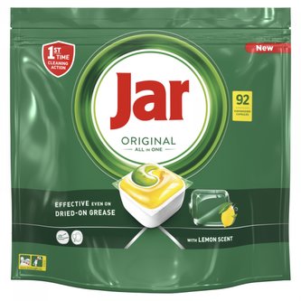 Jar Original kapsle do myčky nádobí All in One Lemon 92 ks