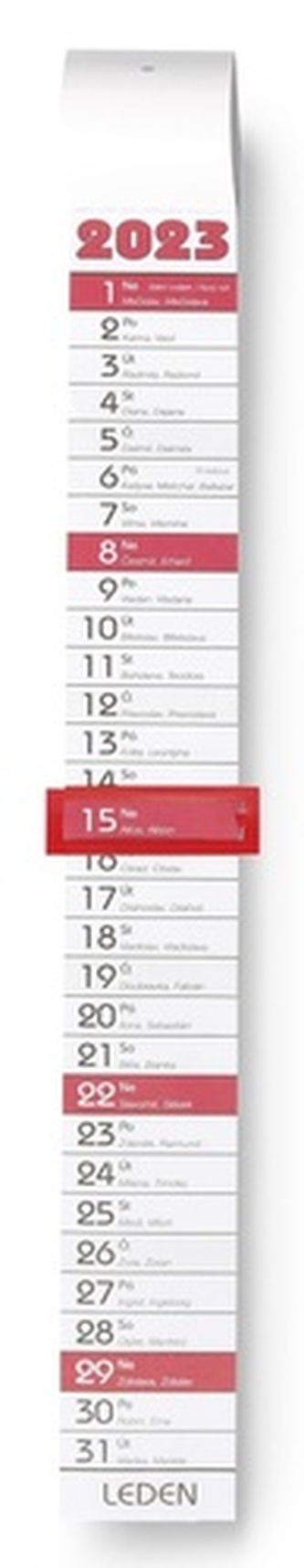 Vázankový lašé 2023 - nástěnný kalendář