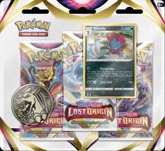 Pokémon TCG: SWSH11 Lost Origin - 3 Blister Booster