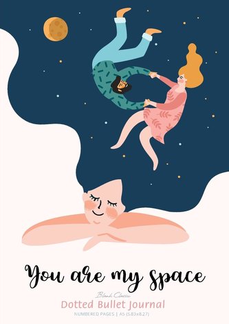 Dotted Bullet Journal - You are My Space Dotted Bullet Journal - You are My Space