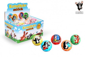Míček Krtek pěnový 5cm 4 barvy (1ks)