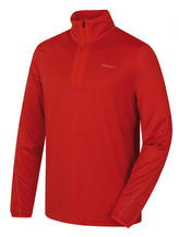 Pánská mikina s rolákem Artic M červená/sv. cihlová - XXL