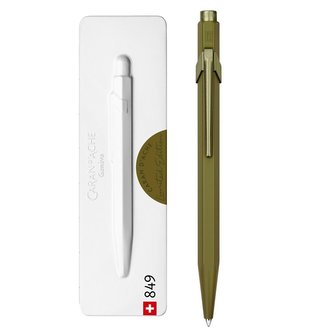 Kuličkové pero "849", moss green, CARAN D'ACHE 849.566